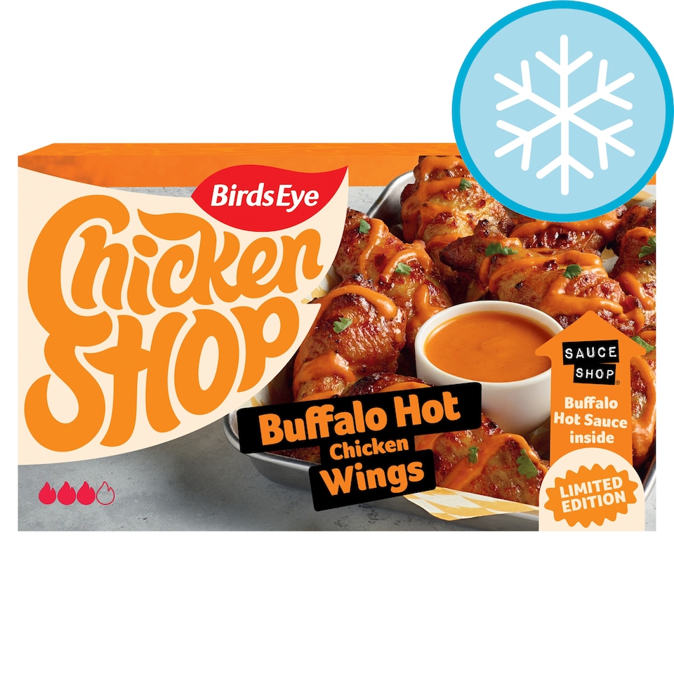 image 1 of Birds Eye Chicken Shop Buffalo Hot Chicken Wings 385g
