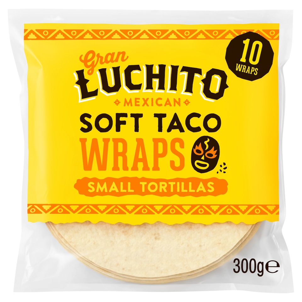 Gran Luchito Soft Taco Wraps 300g