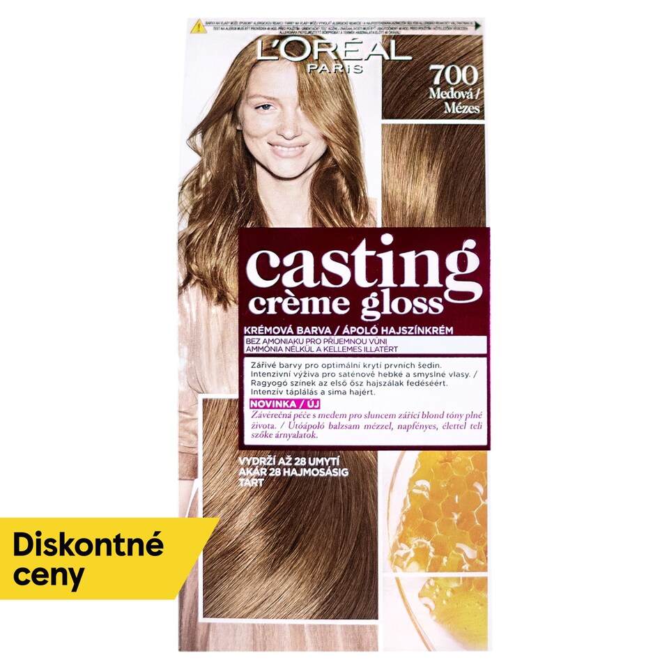 L'Oréal Paris Casting Creme Gloss Semi-Permanent Color 700 Blonde 48 +72 +60 ml