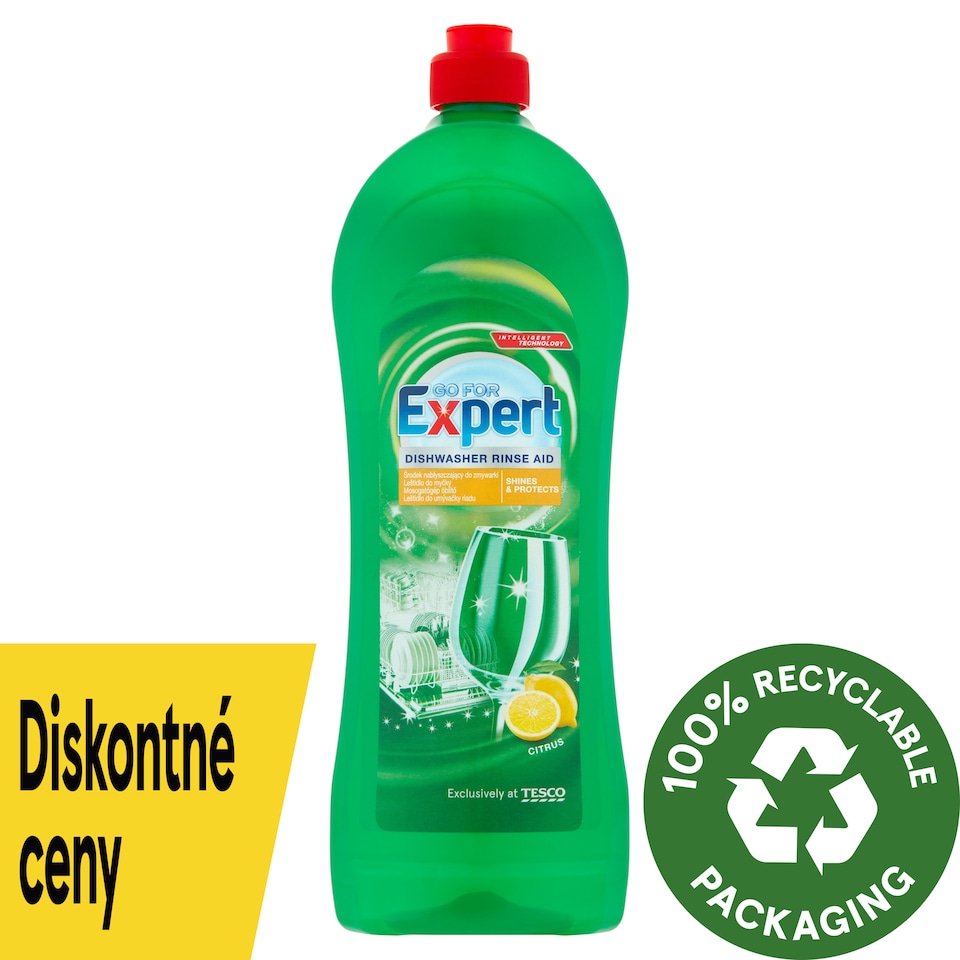 Go for Expert Citrus leštidlo do umývačky riadu 800 ml