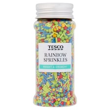 Tesco Rainbow Sprinkles 75G