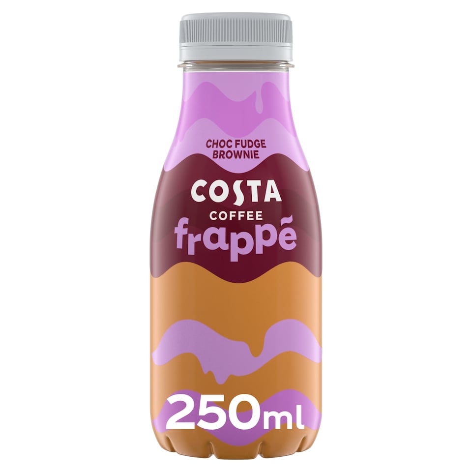 image 1 of Costa Coffee Frappe Chocolate Fudge Brownie 250ml