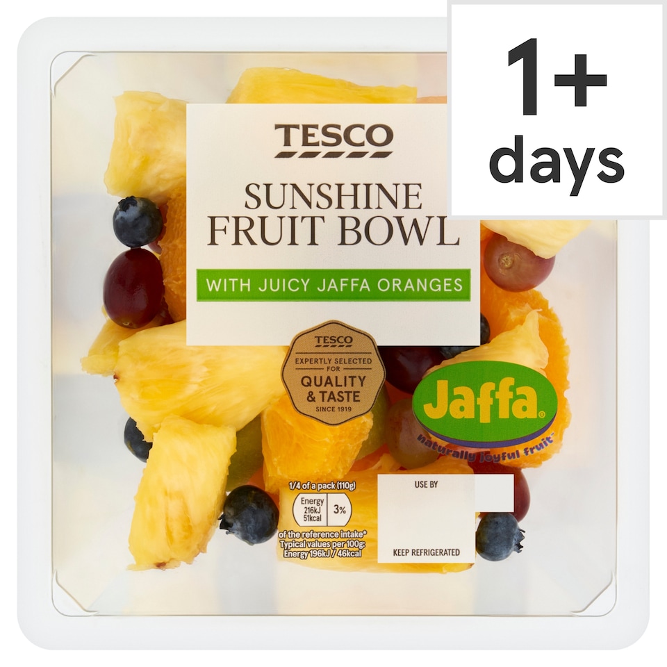 Tesco Sunshine Fruit Bowl 440G
