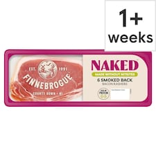 Finne Brogue Naked Smoked Back Bacon 200G