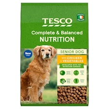 Tesco Nutrition Chicken And Vegetable Senior Dog Food 3Kg