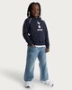 image 2 of Tottenham Hotspur Spurs Cotton Rich Hoodie in Navy