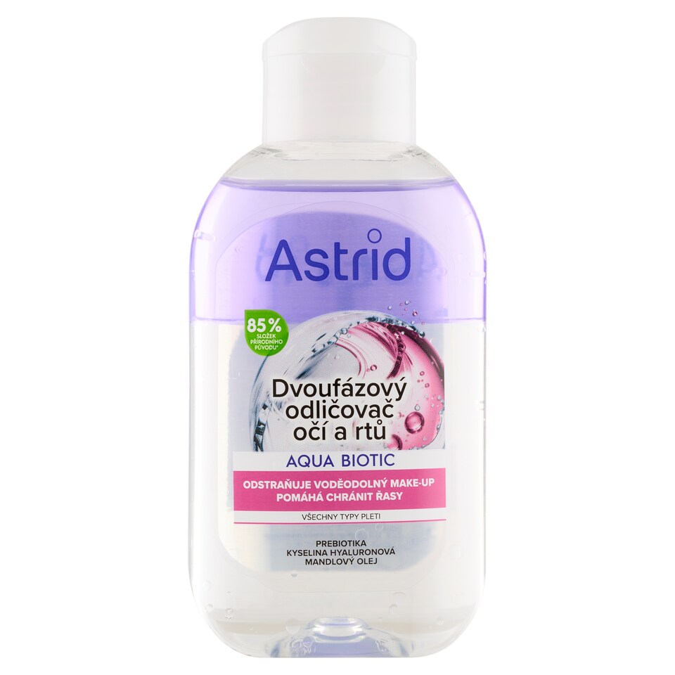 Obrázek 1 pro produkt Astrid Aqua Biotic dvoufázový odličovač očí a rtů 125ml