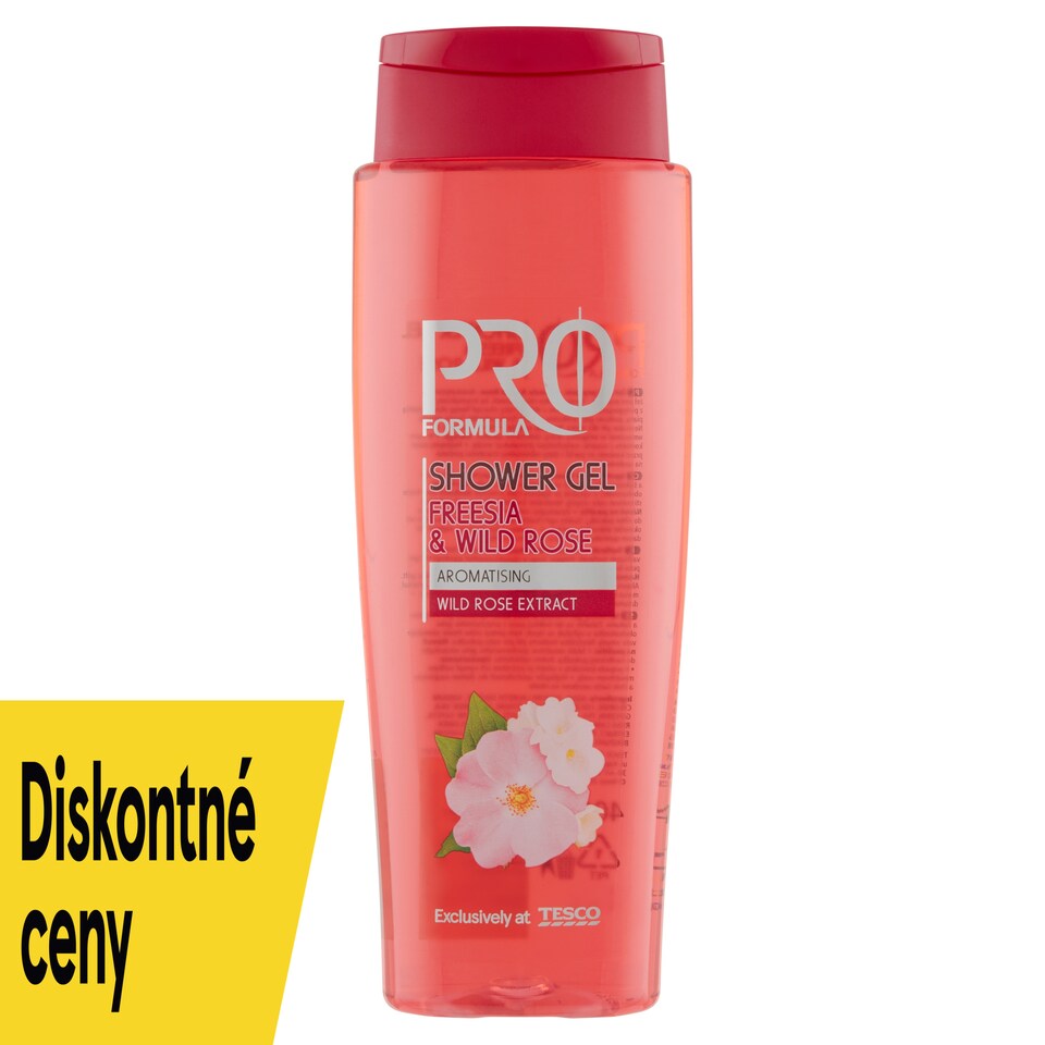 Tesco Pro Formula Sprchový gél Freesia & Wild Rose 400 ml