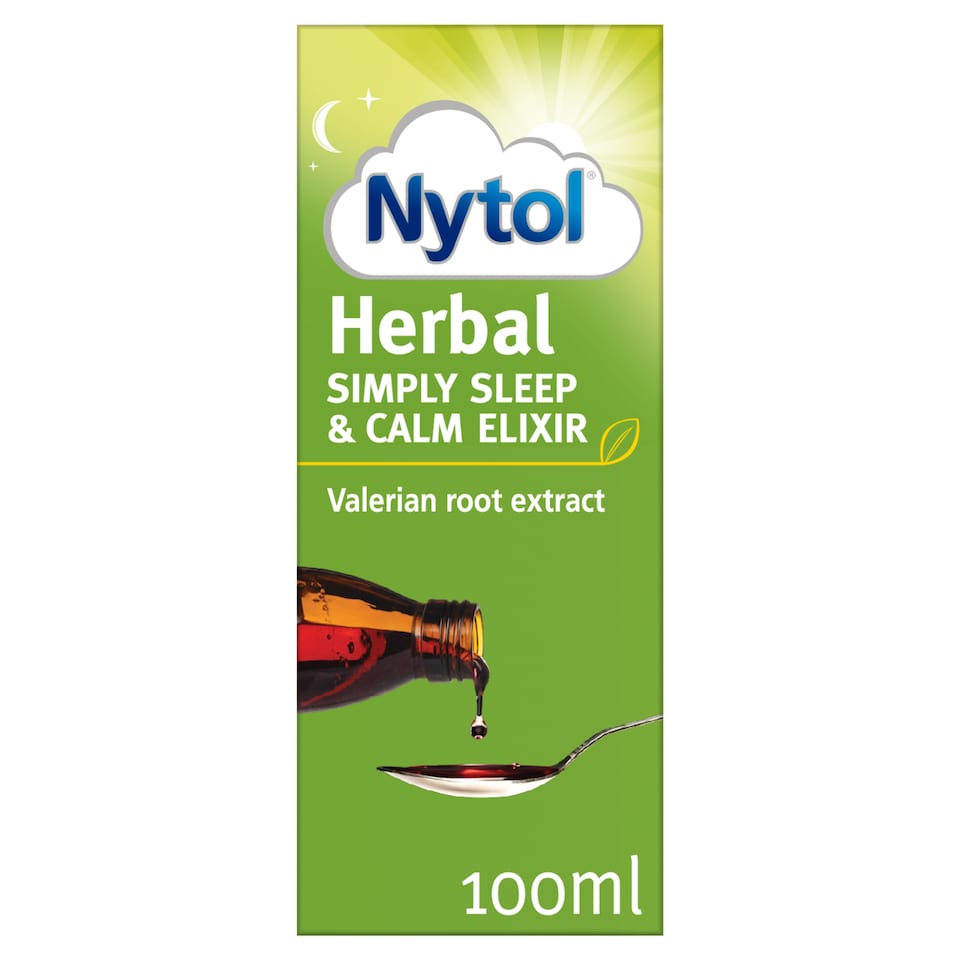 Nytol Herbal Simply Sleep & Calm Elixir with Valerian Root Extract 100ml