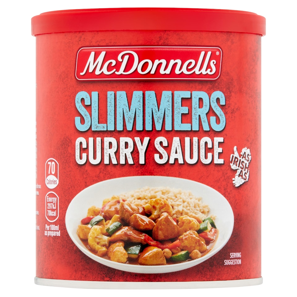 Mc Donnells Slimmers Curry Tub 200G