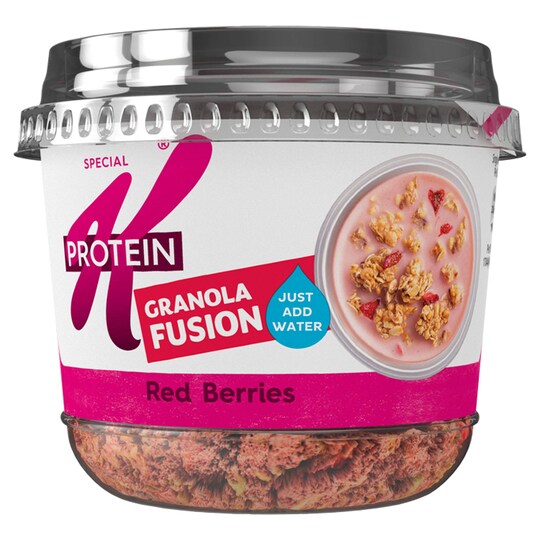 Kellogs Special K Granola Fusion Red Berries 55G Tesco Groceries