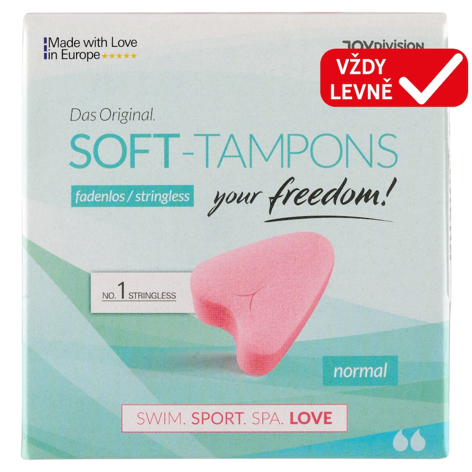 JoyDivision Tampony Original Soft normal 3 ks