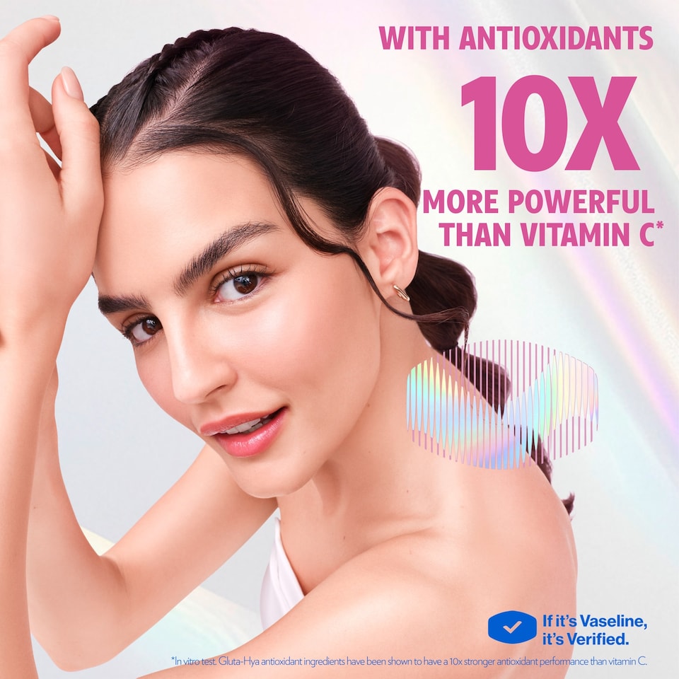 image 1 of Vaseline Gluta-Hya Dewy Radiance Body Lotion Moisturiser 200ml
