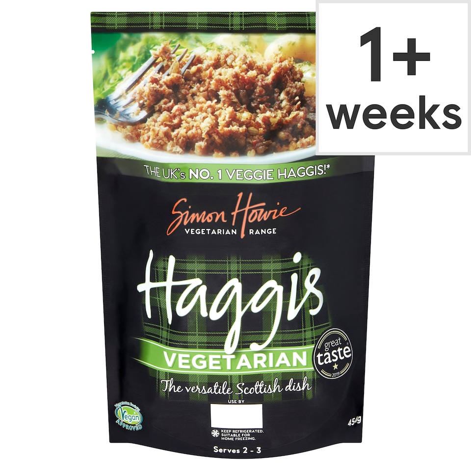 image 1 of Simon Howie Vegetarian Haggis 454G