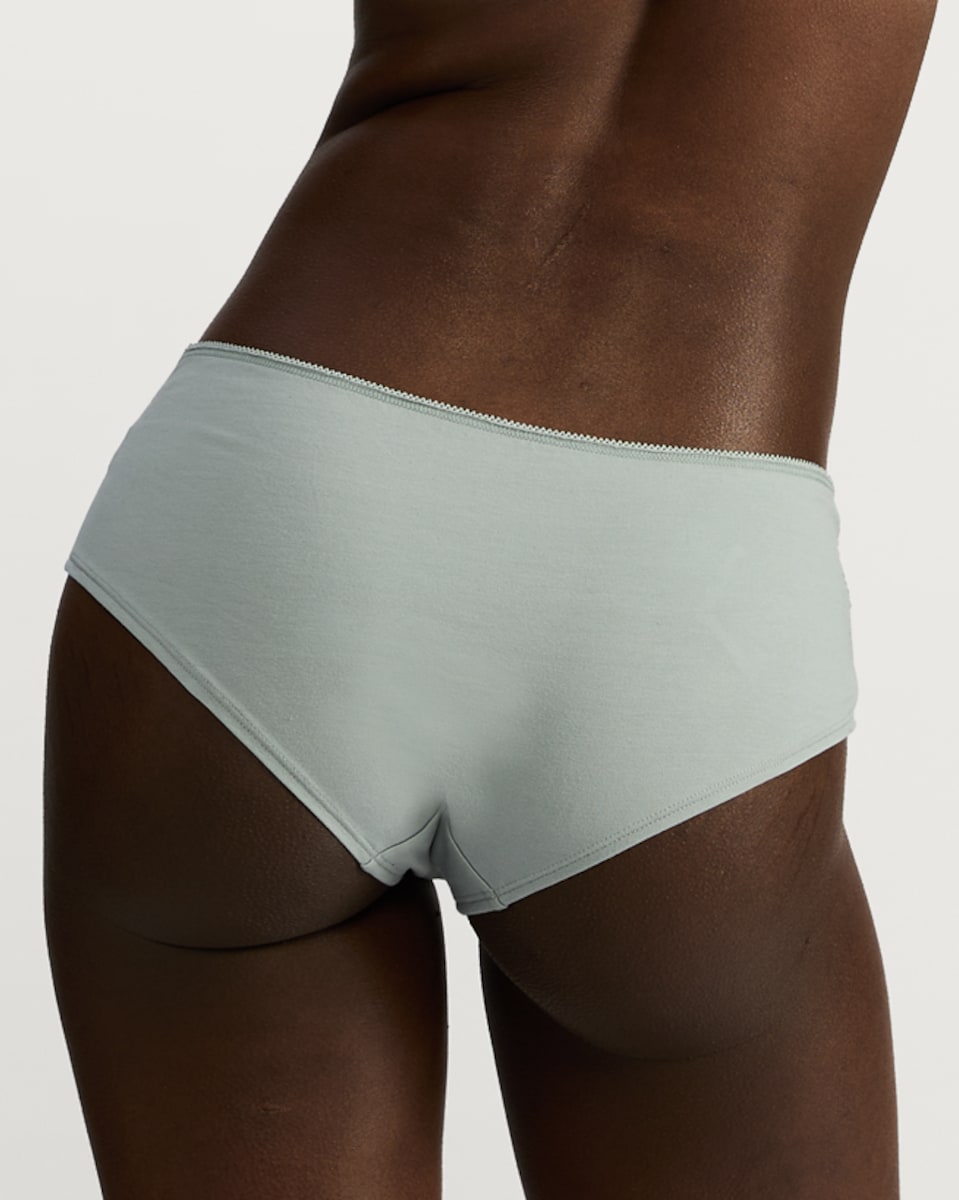 image 1 of F&F 5-Pack Lace Trim Short Knickers in Multi