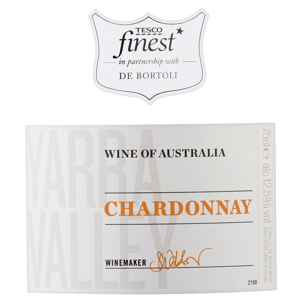 image 1 of Tesco Finest Yarra Valley Chardonnay 75Cl