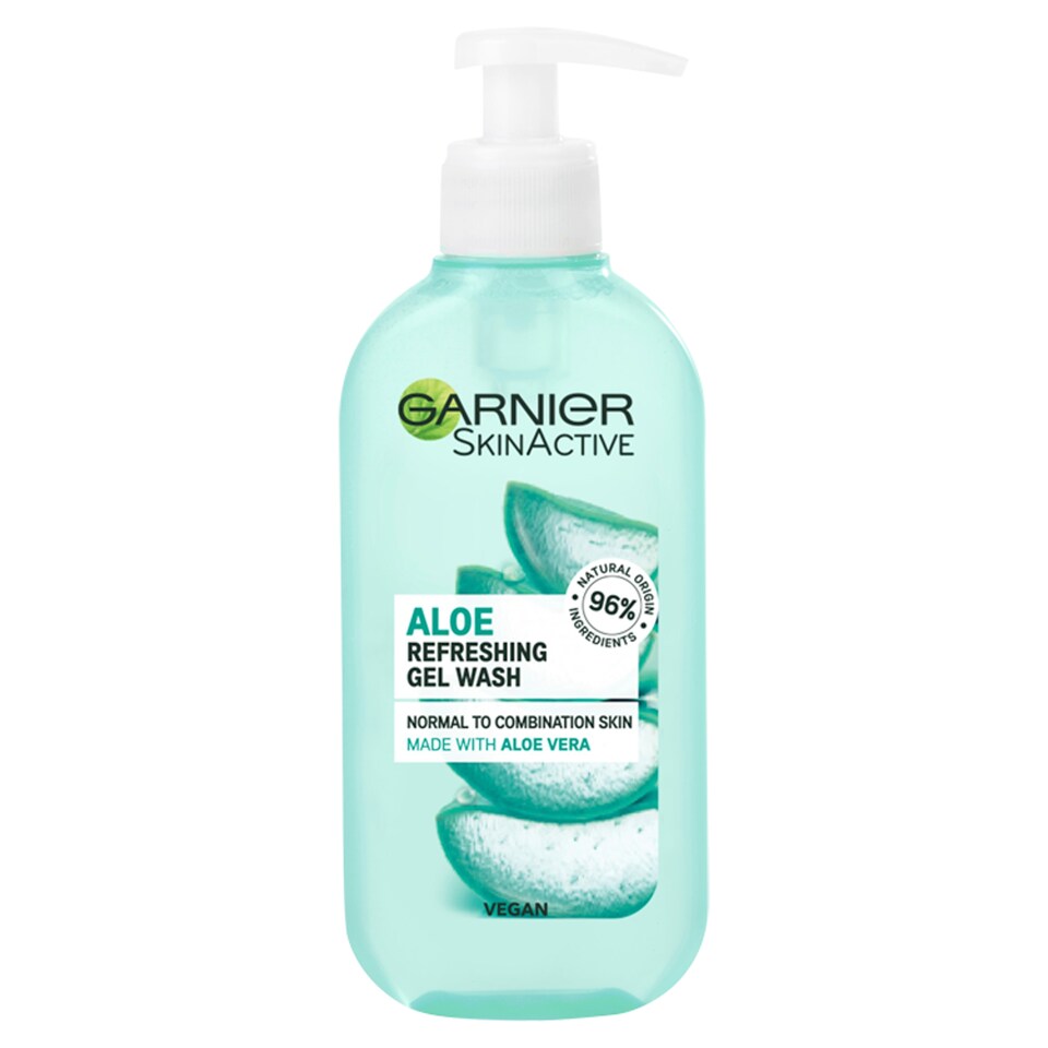 Garnier Nats Aloe Gel Wash 200Ml