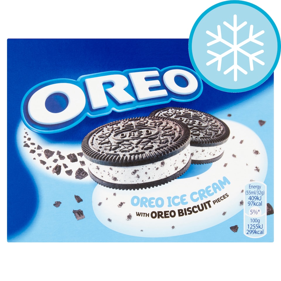 Oreo Ice Cream Sandwich 4 Pack 55Ml