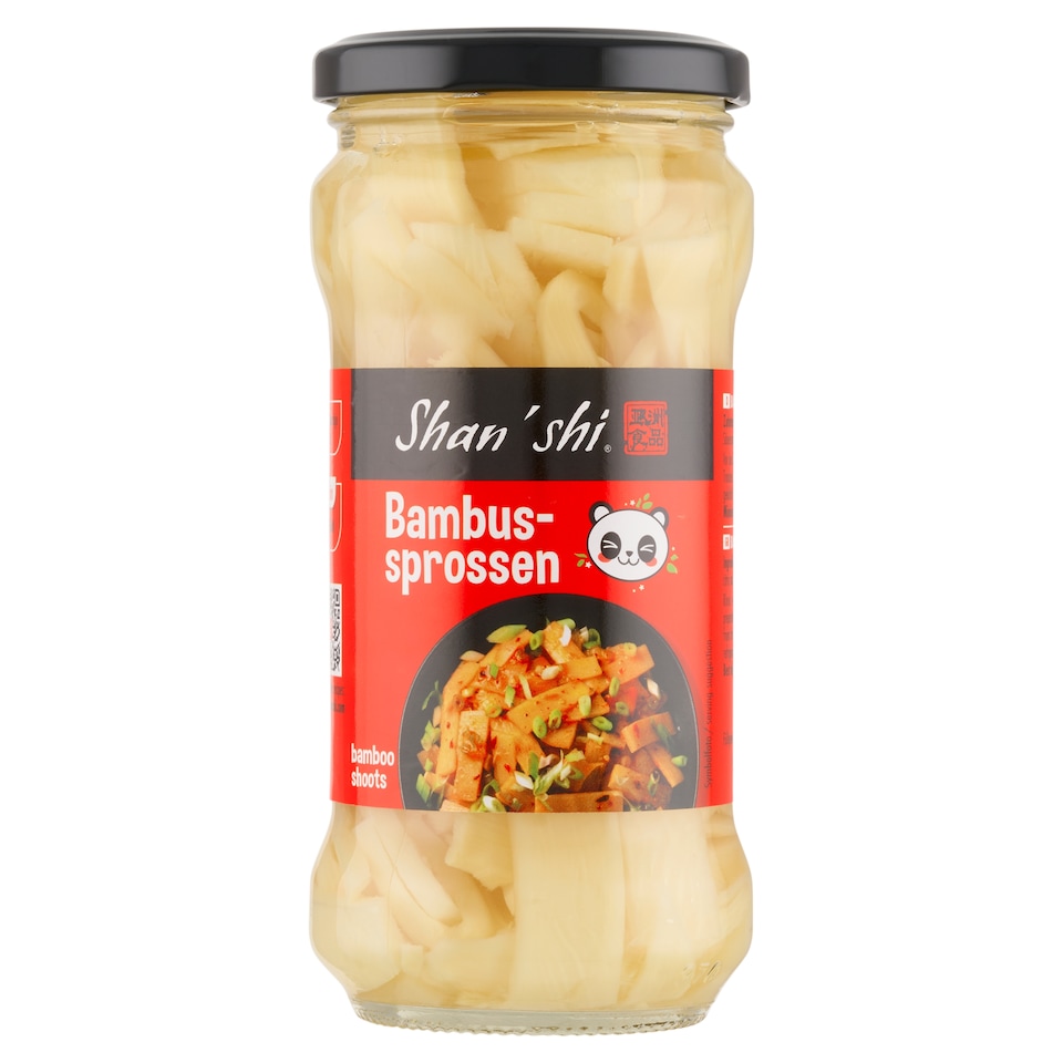 Obrázek 1 pro produkt Shan'shi Bambusové výhonky krájené v nálevu 330g