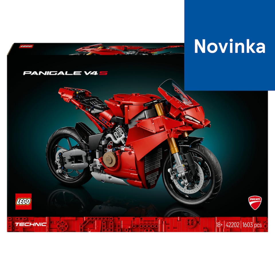 image 1 of LEGO Technic 42202 Ducati Panigale V4 S Motorcycle