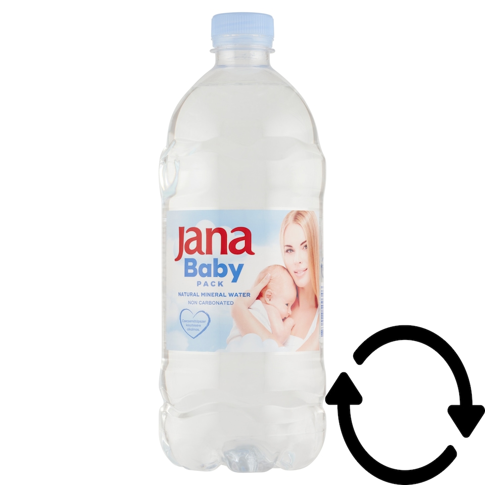 Jana Baby természetes szénsavmentes ásványvíz 1 l