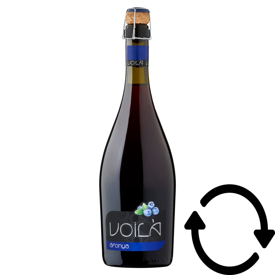 Voilá Bilberry Aromatized Wine-Product Cocktail 6,5% 0,75 l