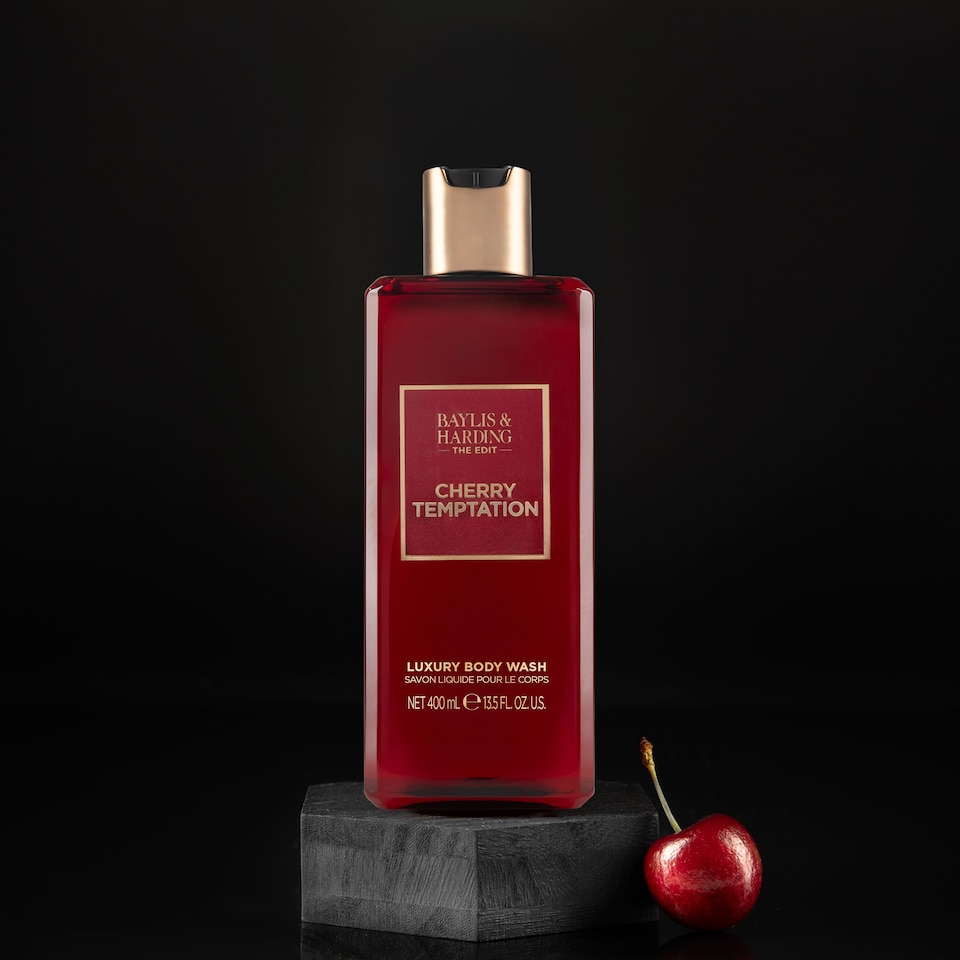 image 1 of Baylis & Harding EDIT Cherry Temptation Body Wash 400ml
