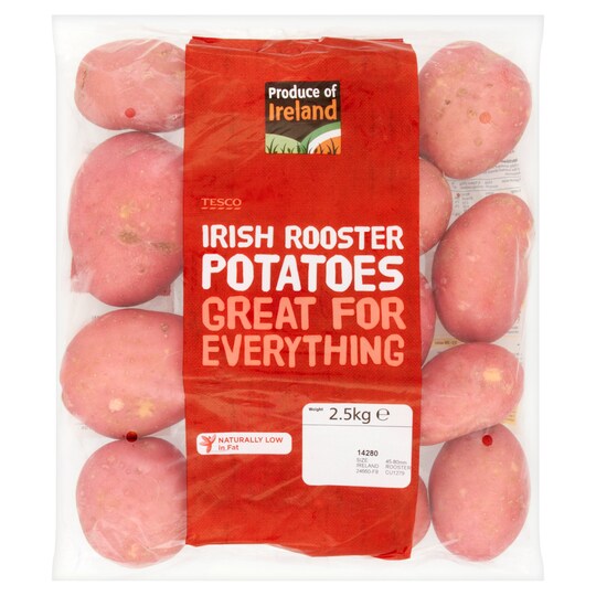 Rooster Potatoes 2.5Kg Pack Tesco Groceries