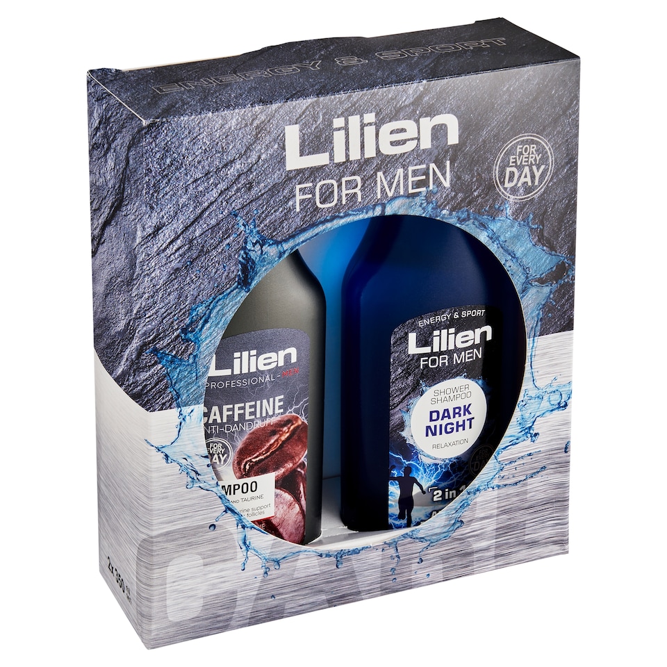 image 1 of Lilien for Men Energy & Sport Gift Pack 2 x 350ml