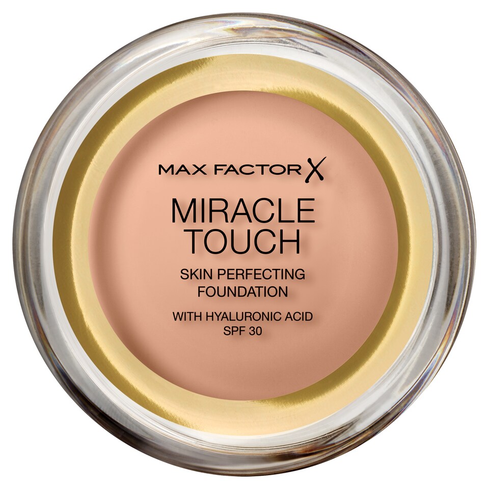 image 1 of Max Factor Miracle Touch Liquid Illusion Foundation W/Almond