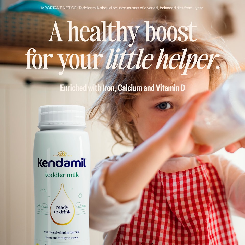 image 1 of  Kendamil Toddler Milk Ready to Feed 12 - 36 Months 6X200ml
