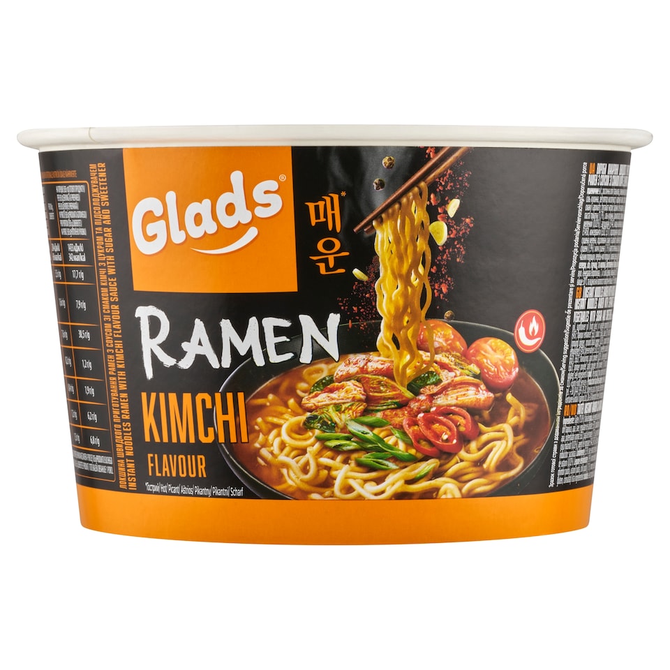 image 1 of Glads Ramen Kimchi Flavour 105 g