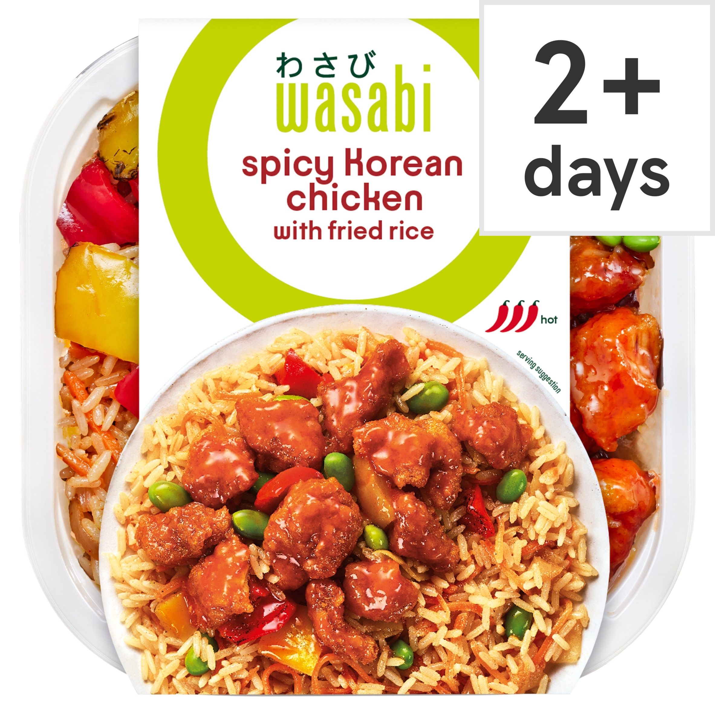 Wasabi Spicy Korean Chicken with Fried Rice 400g