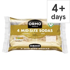 Ormo Mid-Size Soda Farls 4 Pack