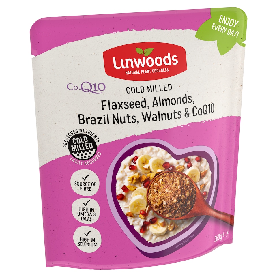 image 1 of Linwoods Milled Flax, Nuts & Q10 360G