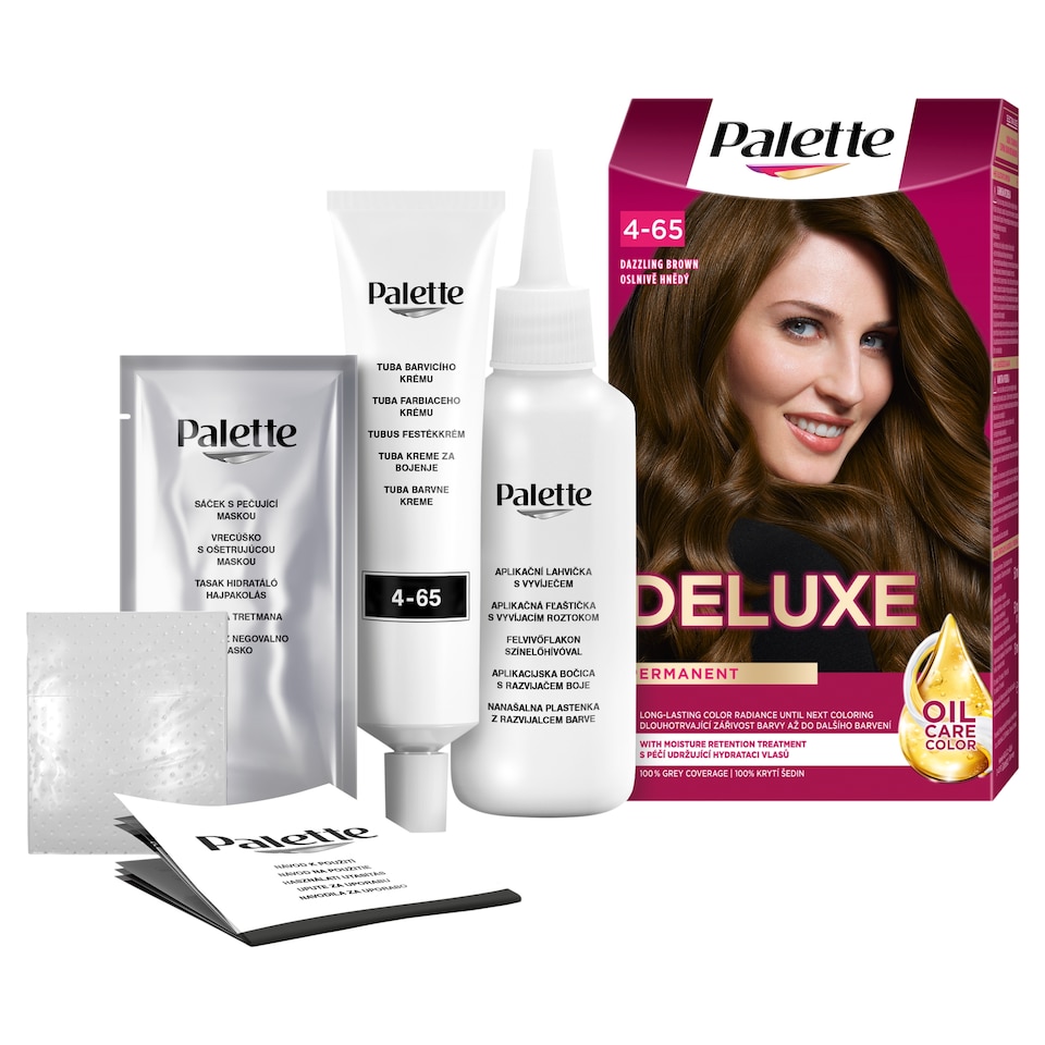 Obrázek 1 pro produkt Palette Deluxe barva na vlasy Oslnivě hnědý 4-65