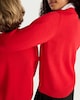 image 1 of F&F School Unisex 2-Pack Pure Cotton V-Neck Jumpers in Red