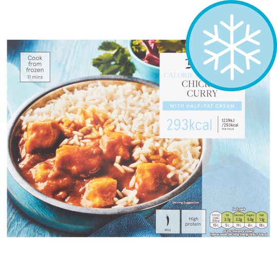 Tesco Health Chicken Curry And Rice 350G Tesco Groceries