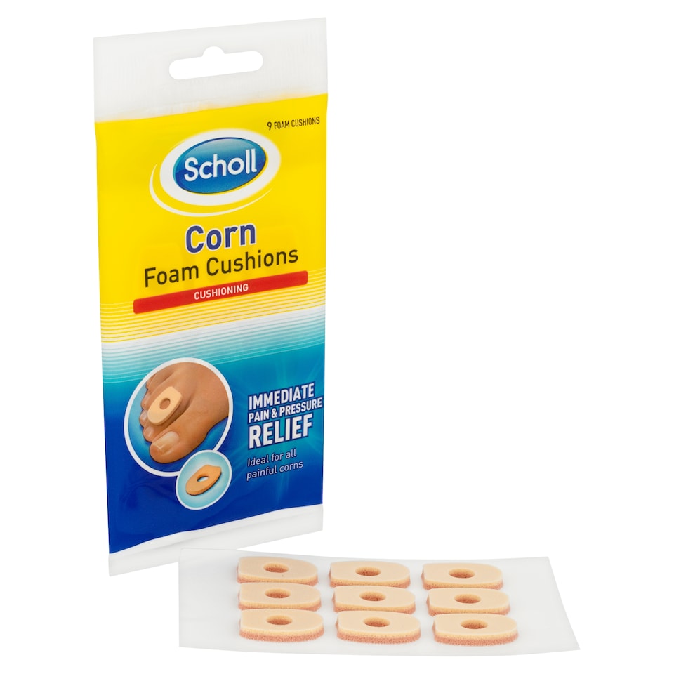 image 1 of Scholl Corn Foam Cushions Foot Care 9S