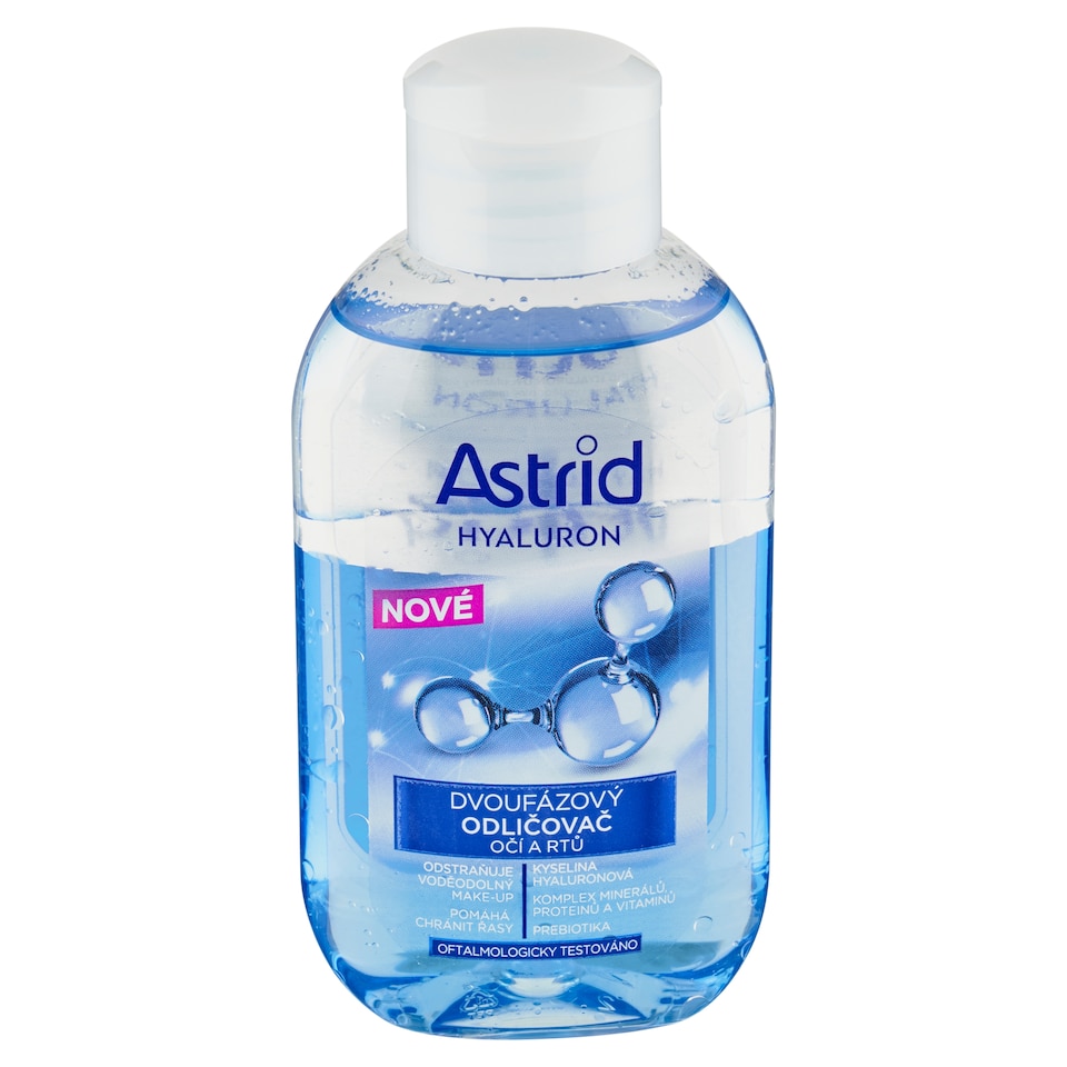 obrázok 1 z Astrid Hyaluron Dvojfázový odličovač očí a pier 125 ml