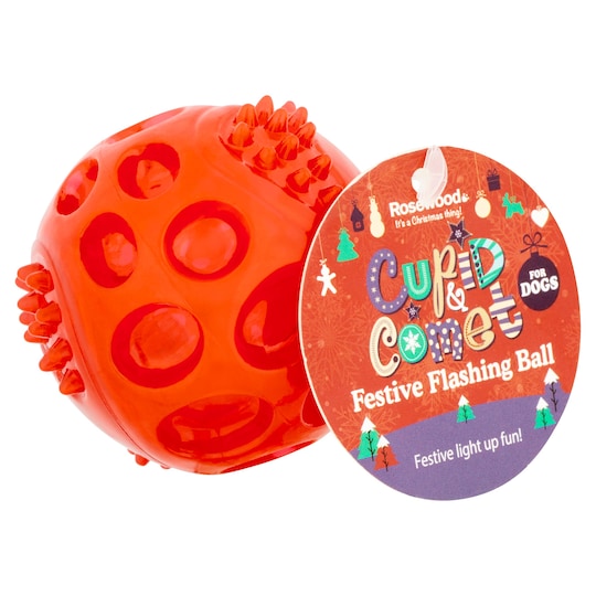 ROSEWOOD RED FLASHING DOG TOY Tesco Groceries