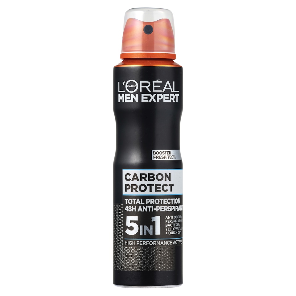 L'Oréal Paris Men Expert 5in1 Carbon Protect izzadásgátló spray 150 ml