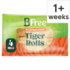 BFree Gluten Free Tiger Rolls 4 Rolls 240g