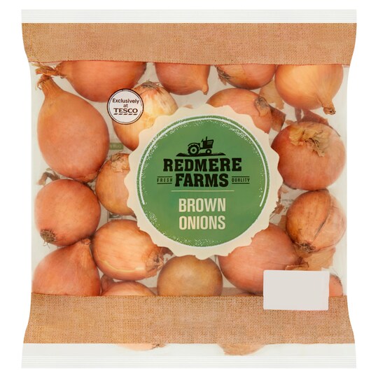 Redmere Farms Brown Onion 1Kg Tesco Groceries