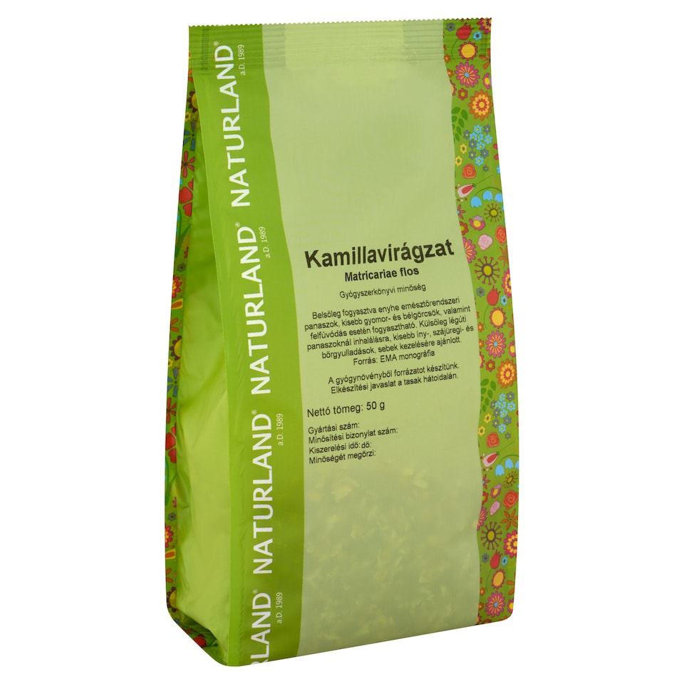 Naturland kamillavirágzat 50 g  1. kép