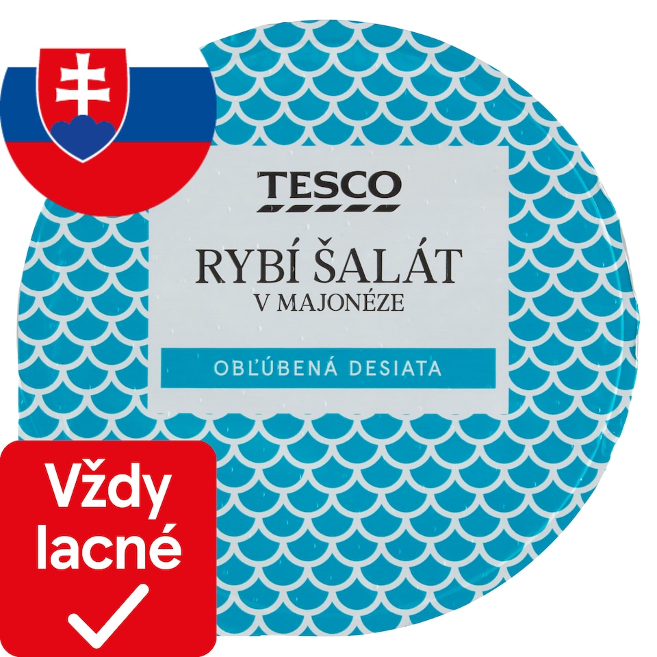 Tesco Rybí šalát v majonéze 140 g