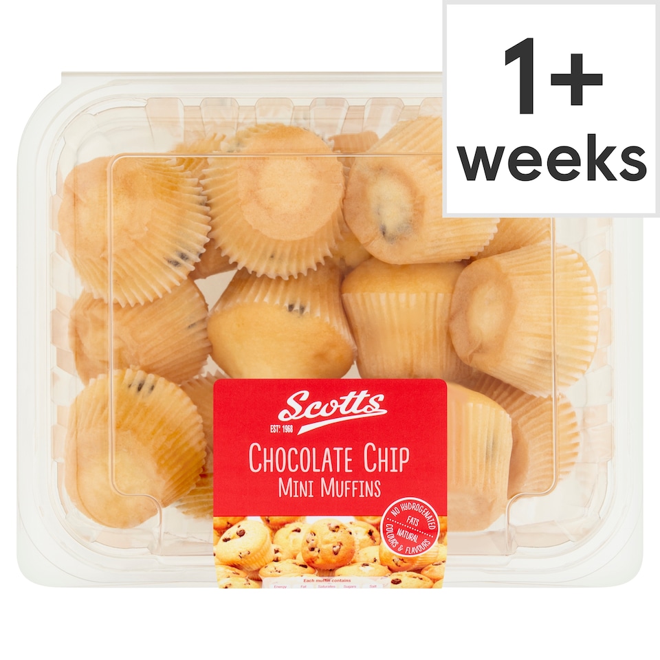 Scotts Chocolate Chip Mini Muffins 375G