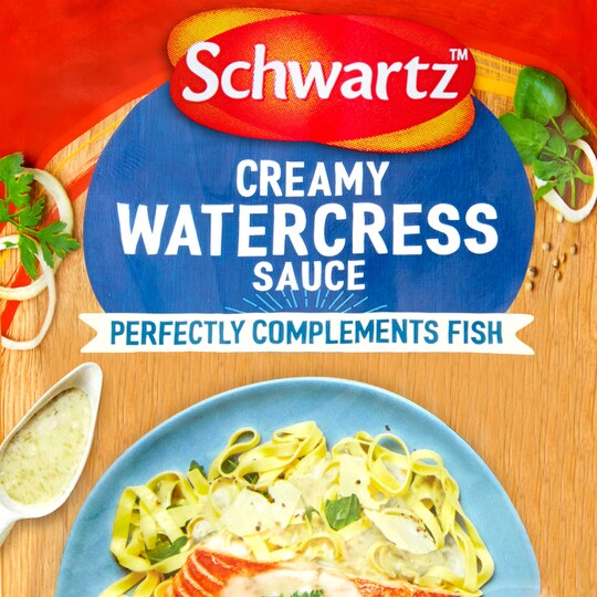 Schwartz Fish Creamy Watecress Sauce 300G Tesco Groceries