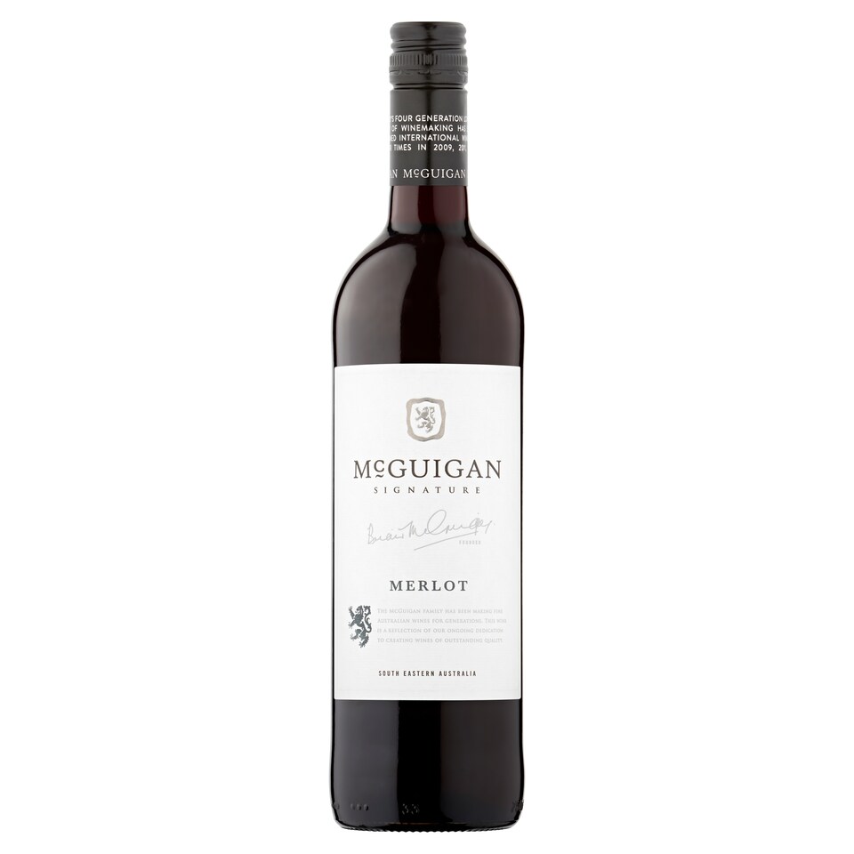 image 1 of Mcguigan Signatu Re Merlot 750Ml
