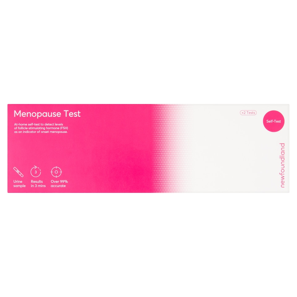 Newfoundland Menopause Self-Test Kit with 2 Tests